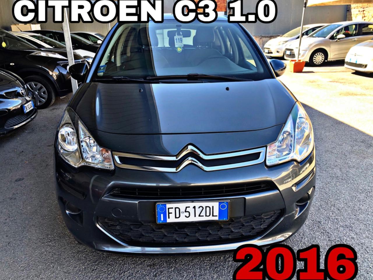 Citroen C3 1.0 benzina 2016