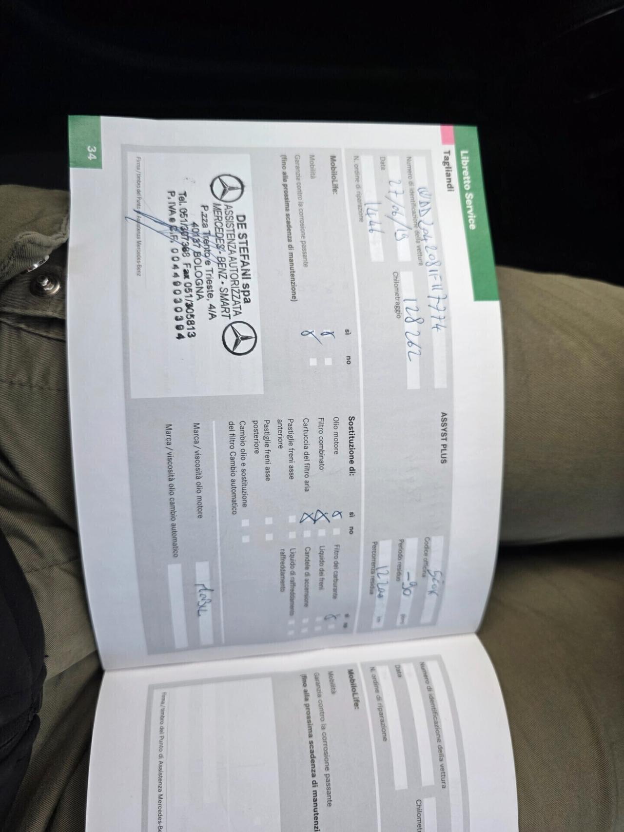 Mercedes-benz C 220 CDI Avantgarde km certificati garantita 12M