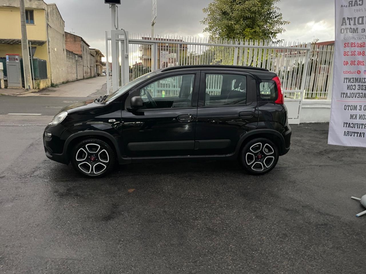 Fiat Panda CITY LIFE KM 48.000 CERTIFICATI SCHERMO TOUCH SCREEN E COMANDI AL VOLANTE