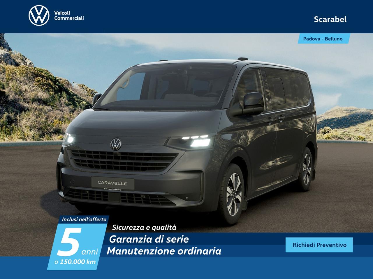 Volkswagen T7 Caravelle t7 2.0 tdi 170cv life l1 auto