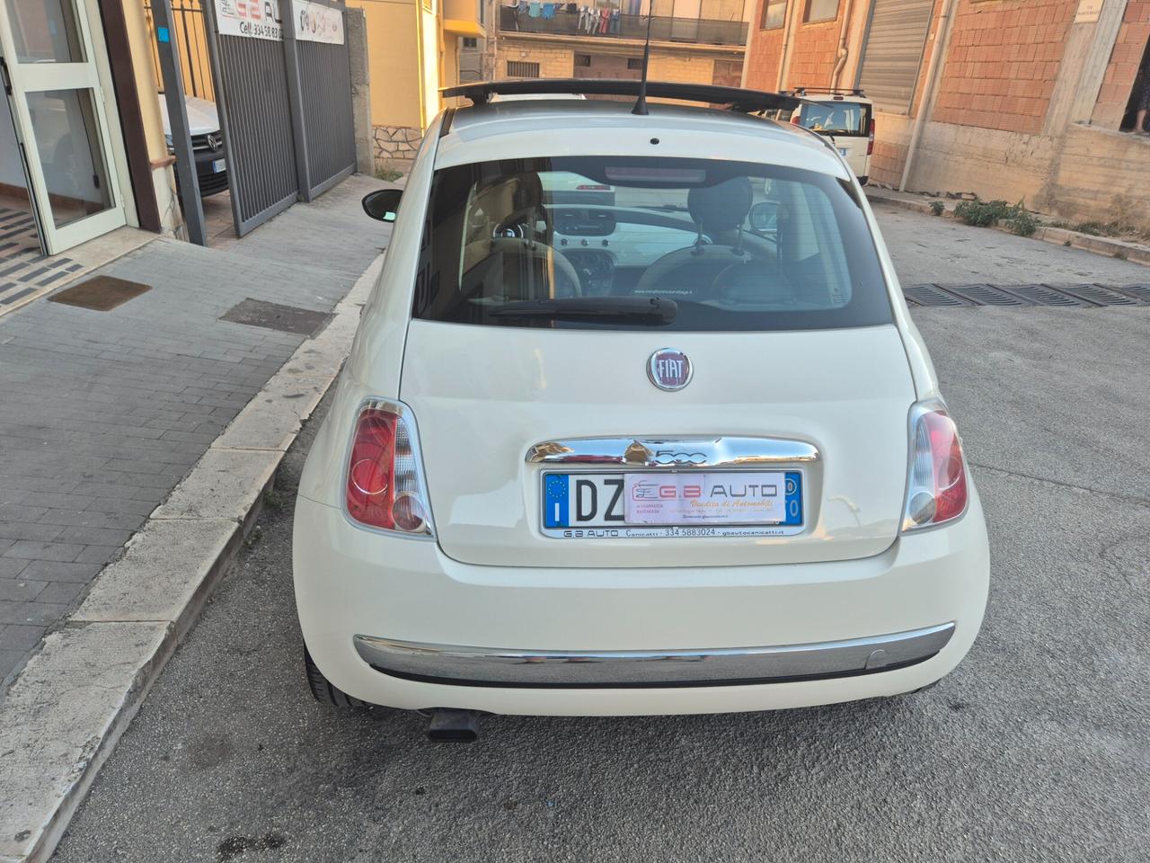 FIAT 500 1.2 BENZINA SOLI KM 70000 CERTIFICATI TETTO APRIB