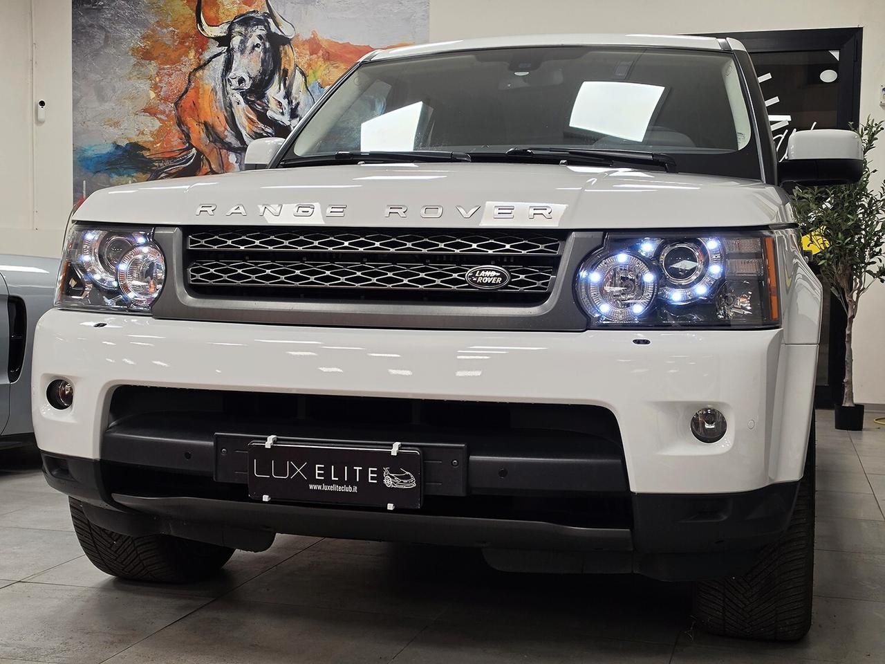 Land Rover Range Sport I 2010 3.0 tdV6 HSE auto 245CV SERVICE BOOK _ GARANZIA 2 MESI BIANCO FUJI TURB