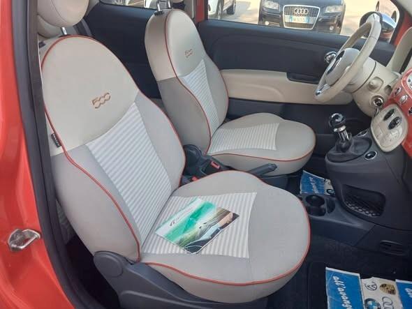 Fiat 500 C 1.2 ANNIVERSARIO Lounge KM 128000 GARANZIA PARI AL NUOVO DISTRIBUZIONE NUOVA