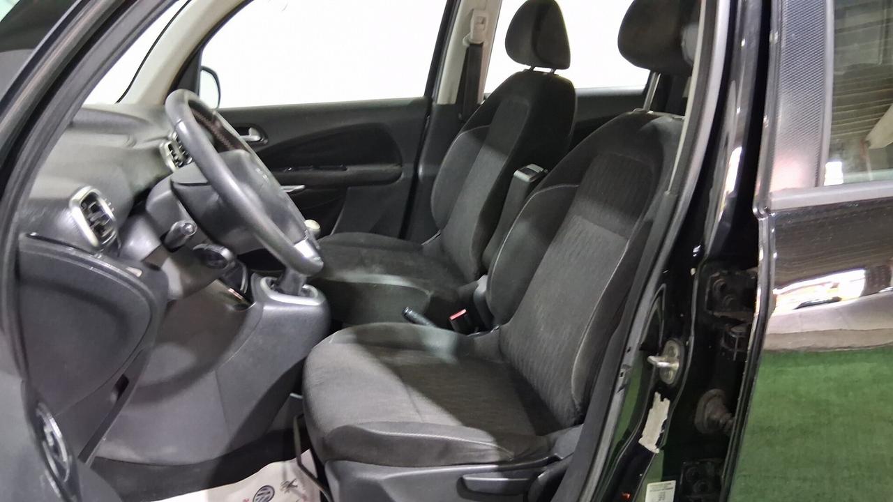 Citroen c3 Picasso 1.6 hdi 90 cv Exclusive 2014