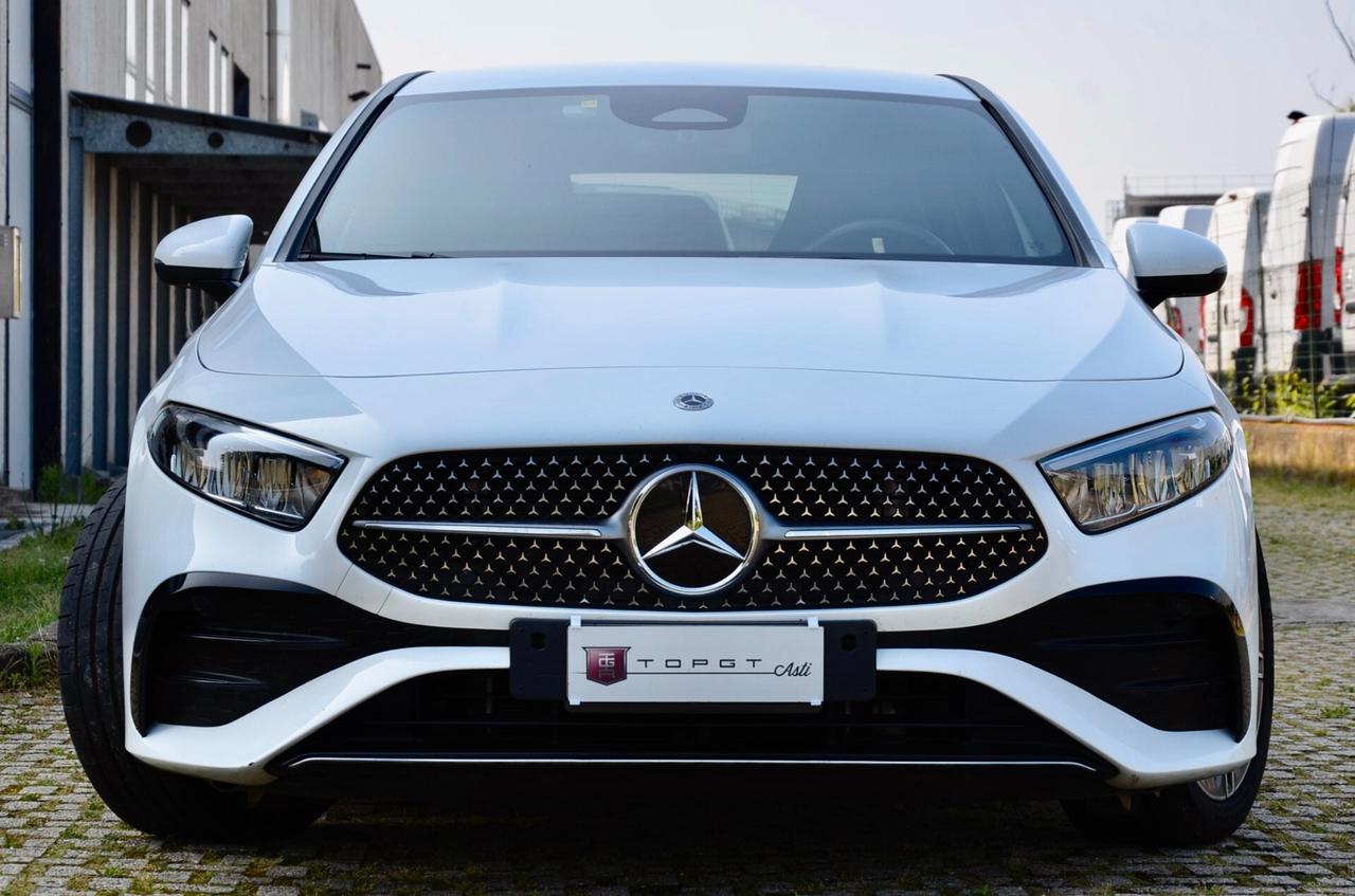 MERCEDES-BENZ A 180 AMG LINE PREMIUM PLUS 136cv AUTO, SERVICE MERCEDES, FULL LED, RETROCAMERA, LUCI 64 COLORI, PERMUTE