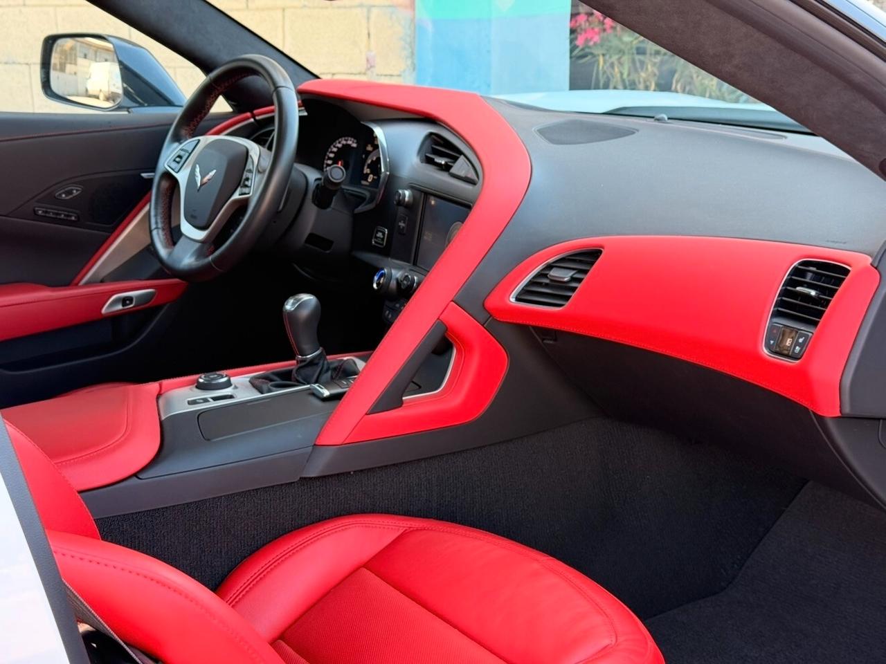 Chevrolet Corvette C7 Z51+3LT Performance Manuale 2015 Stingray Coupe Targa 6.2 V8
