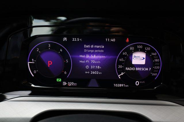 VOLKSWAGEN Golf VIII 2.0 TDI 150 CV DSG 17" PREZZO REALE Tagl. VW