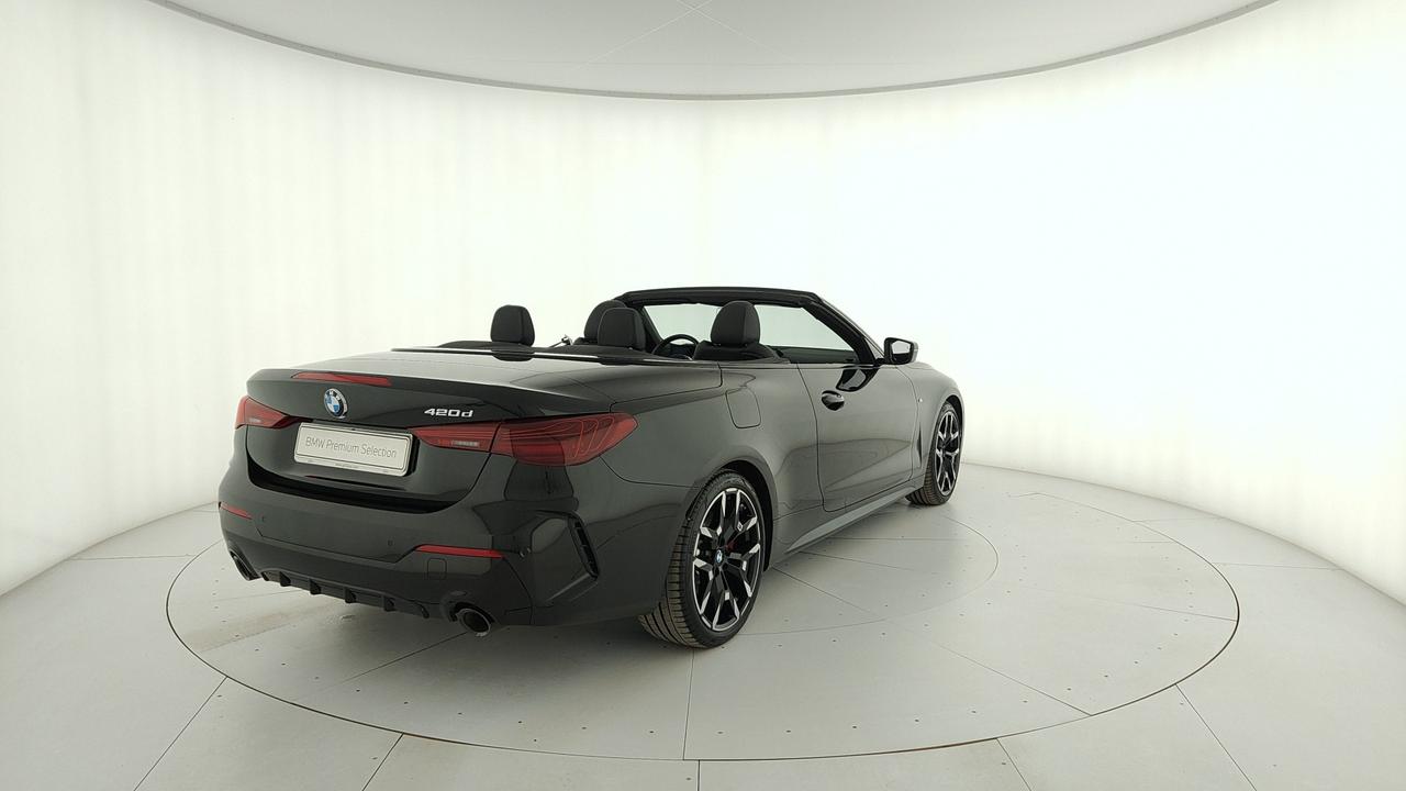 BMW Serie 4 G23 LCI 2024 Cabrio - 420d Cabrio mhev 48V MSport Pro auto