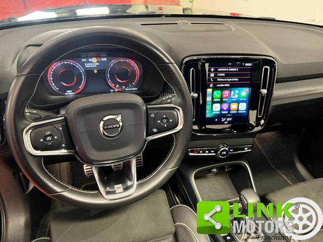 VOLVO XC40 D3 AWD R-design IVA NAVI TETTO CARPLAY 24mGARANZ