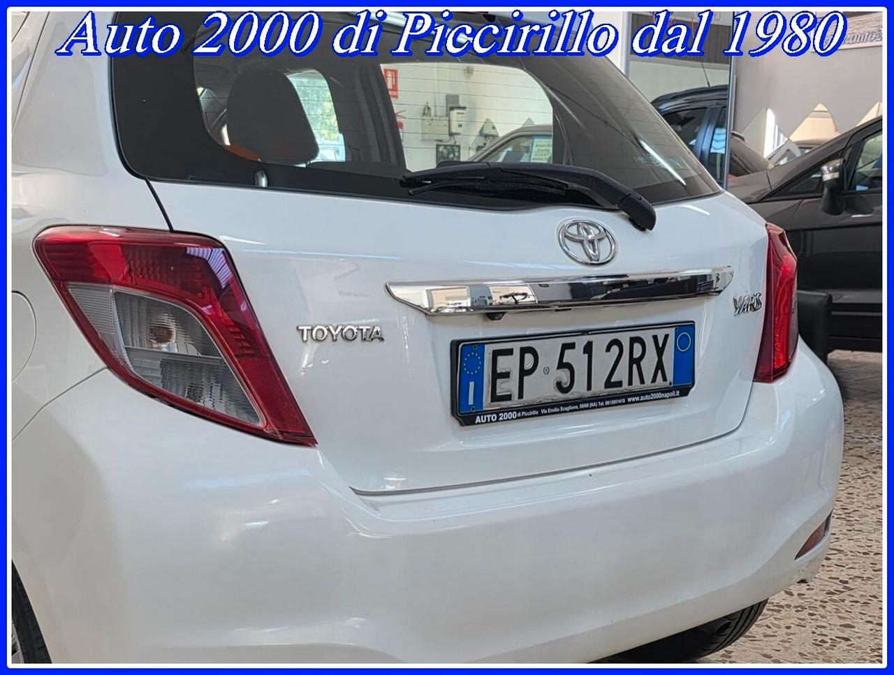 Toyota Yaris 1000 5/P km certificati Garanzia12Mesi