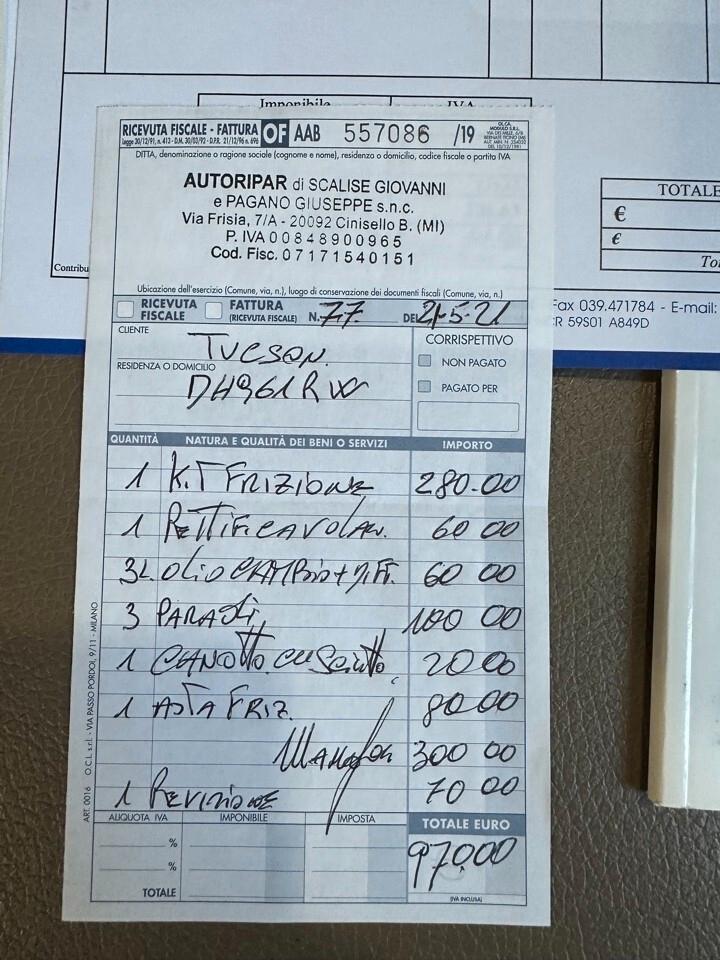 Hyundai Tucson 2.0 Benzina GPL 4wd - UnicoPro-