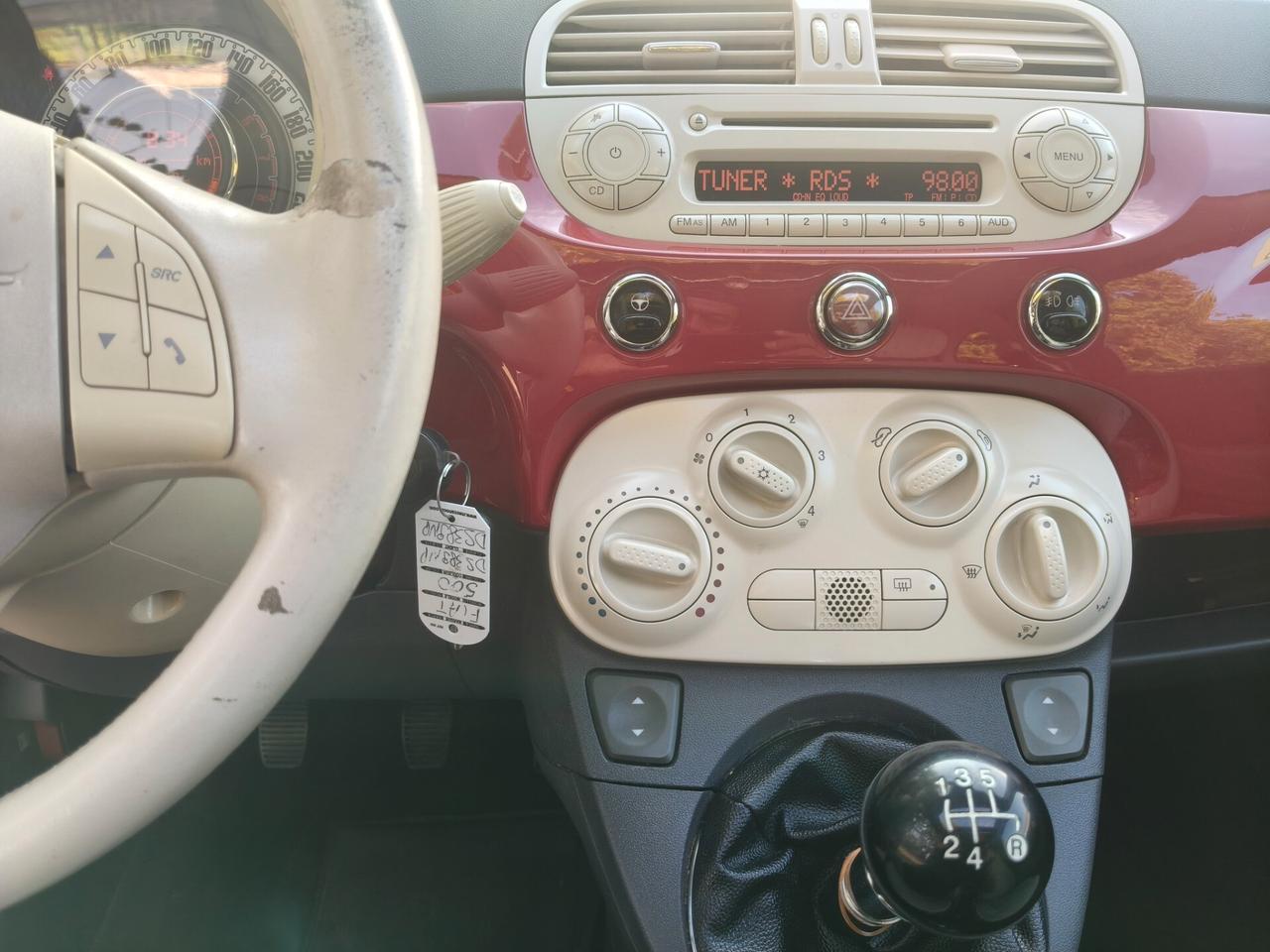 Fiat 500 1.2 TETTO APRIBILE SOLO 118.000 KM
