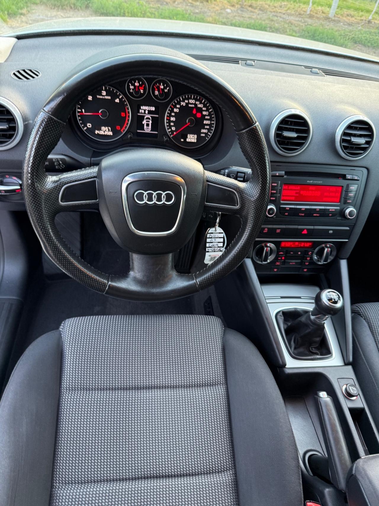 Audi A3 SPB 1.6 TDI 105 CV CR Ambition