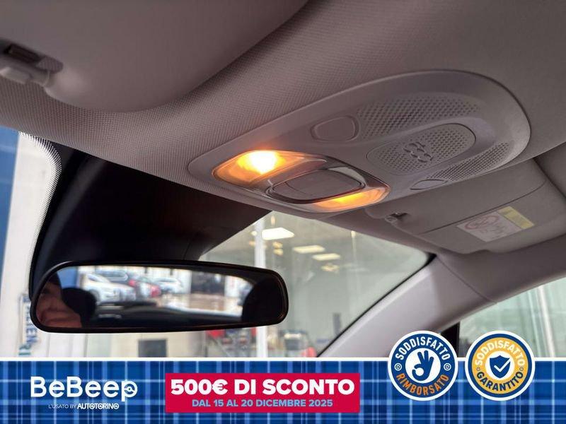 FIAT 500X 1.5 T4 HYBRID (RED) 130CV DCT