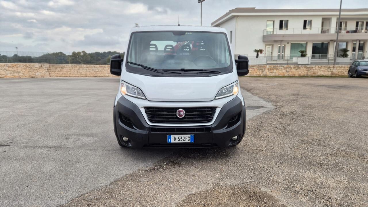 Fiat Ducato 35 2.0 MJT PM-DC Cassonato Doppia Cabina Gru Fassi F26