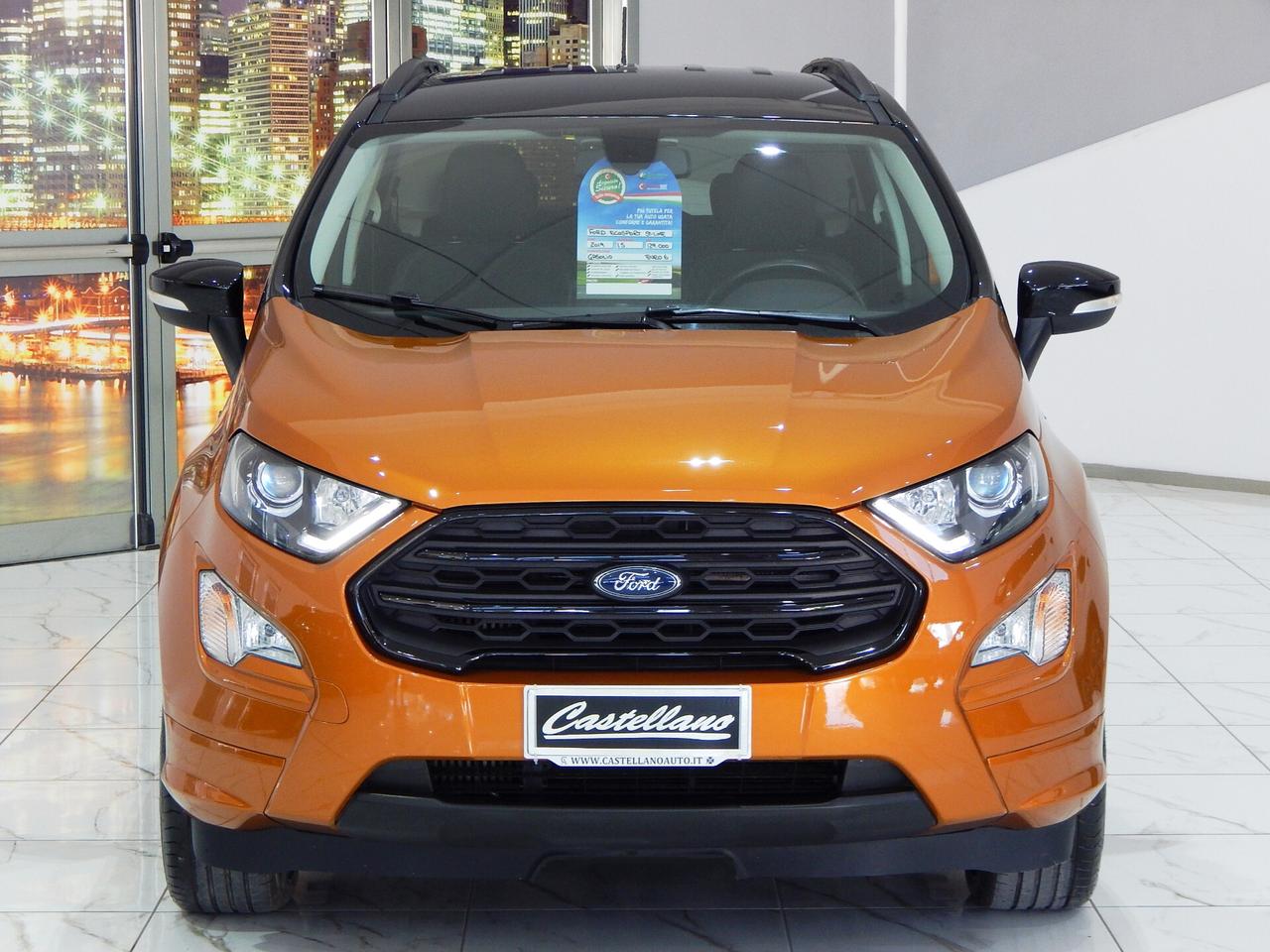 Ford EcoSport 1.5 TDCI ST-Line S&S 100cv NAVI-PELLE-PARK-CARPLAY