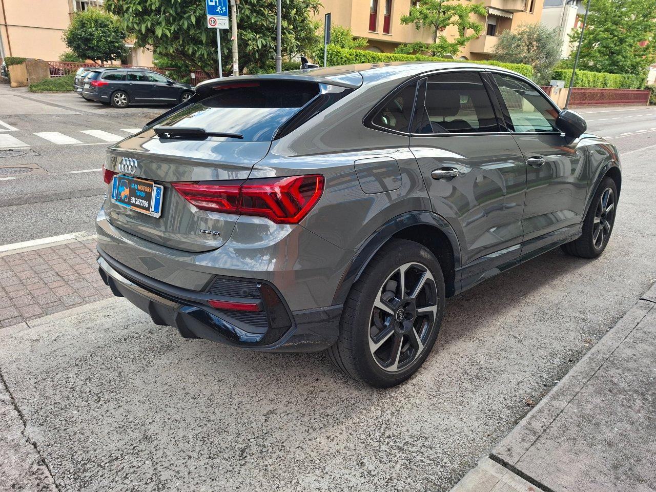 Audi Q3 Sportback 35 2.0 tdi S line 4 con gancio unicoproprietario