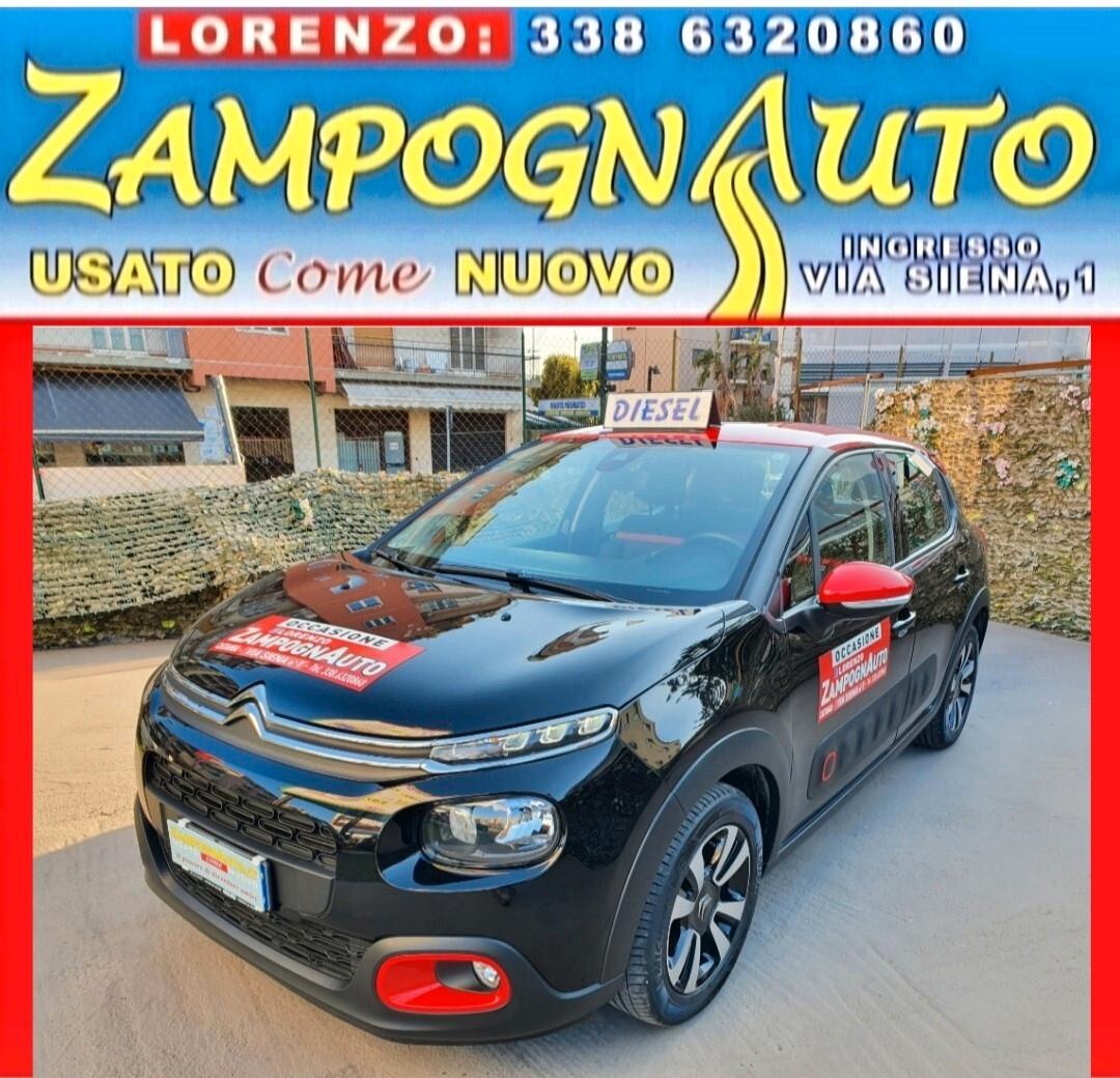 Citroen C3 1.4 BlueHDi 75 S&S Shine ZAMPOGNAUTO CT