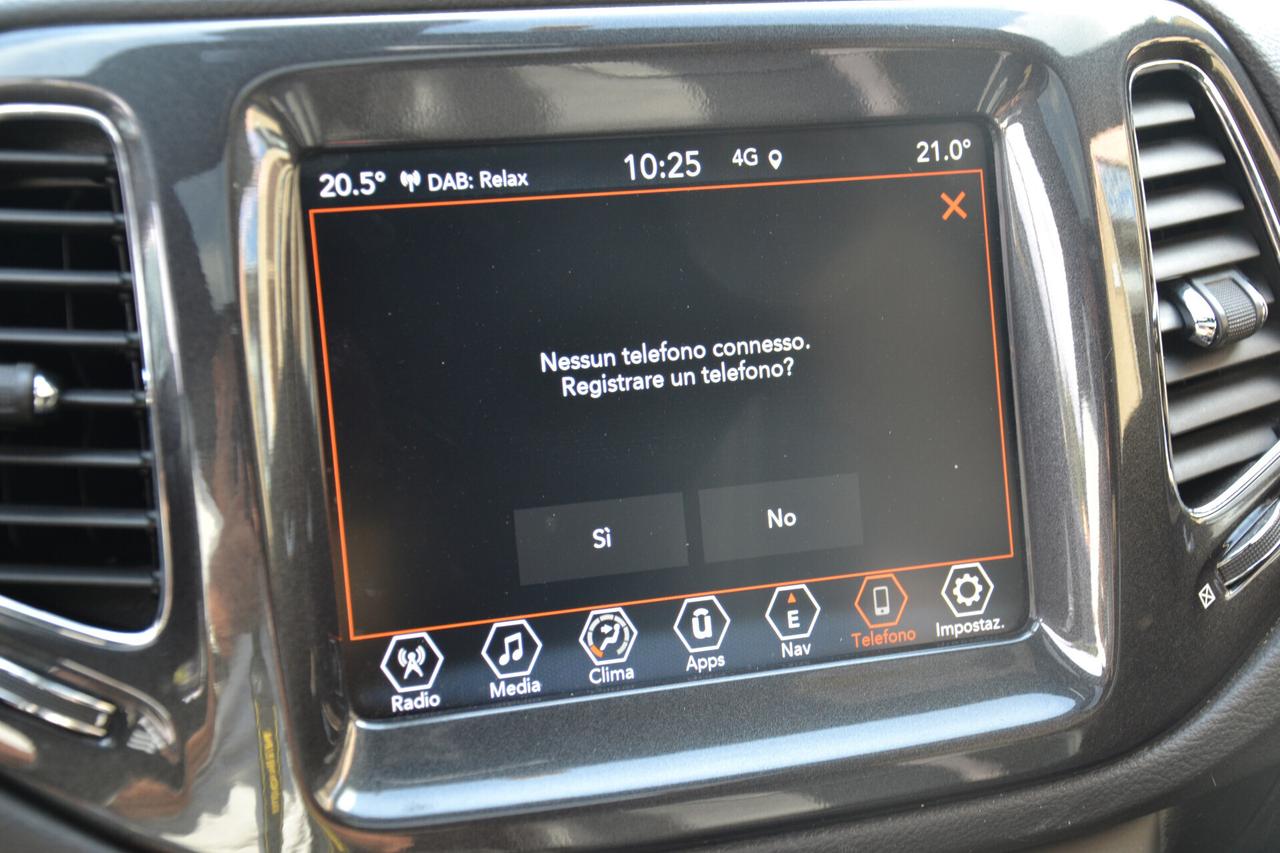 Jeep Compass 1.3 240CV S PHEV TETTO PELLE NAV RCAM LED PRIVACY