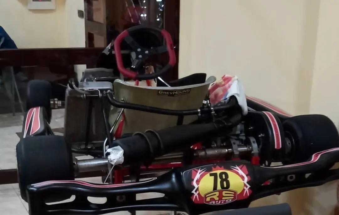 go kart kart 125cc mono marcia con avviamento elettrico