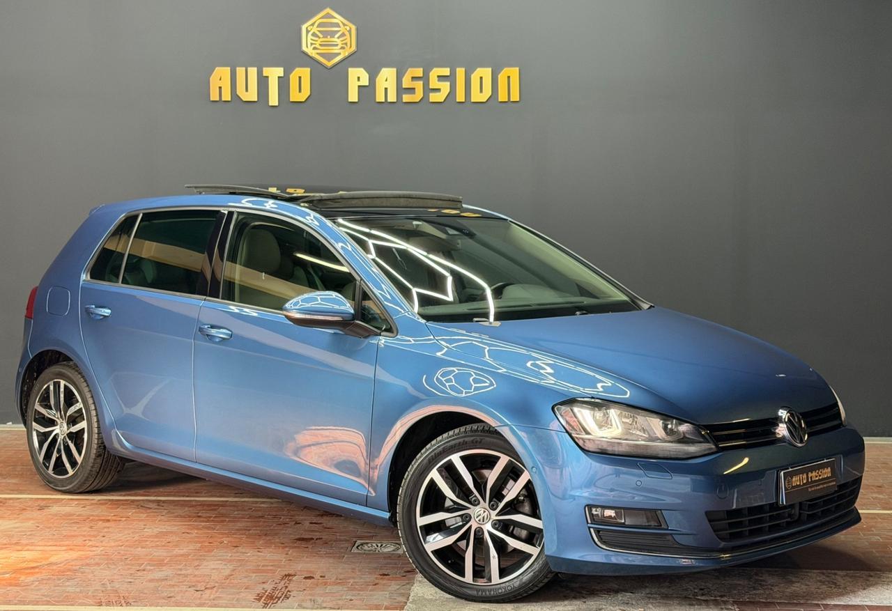 VOLKSWAGEN GOLF 7 5P 1.4 TSI HIGHLINE 140CV FULL OPTIONAL/TETTO/INTERNI IN PELLE/SEDILI RISCALDATI/