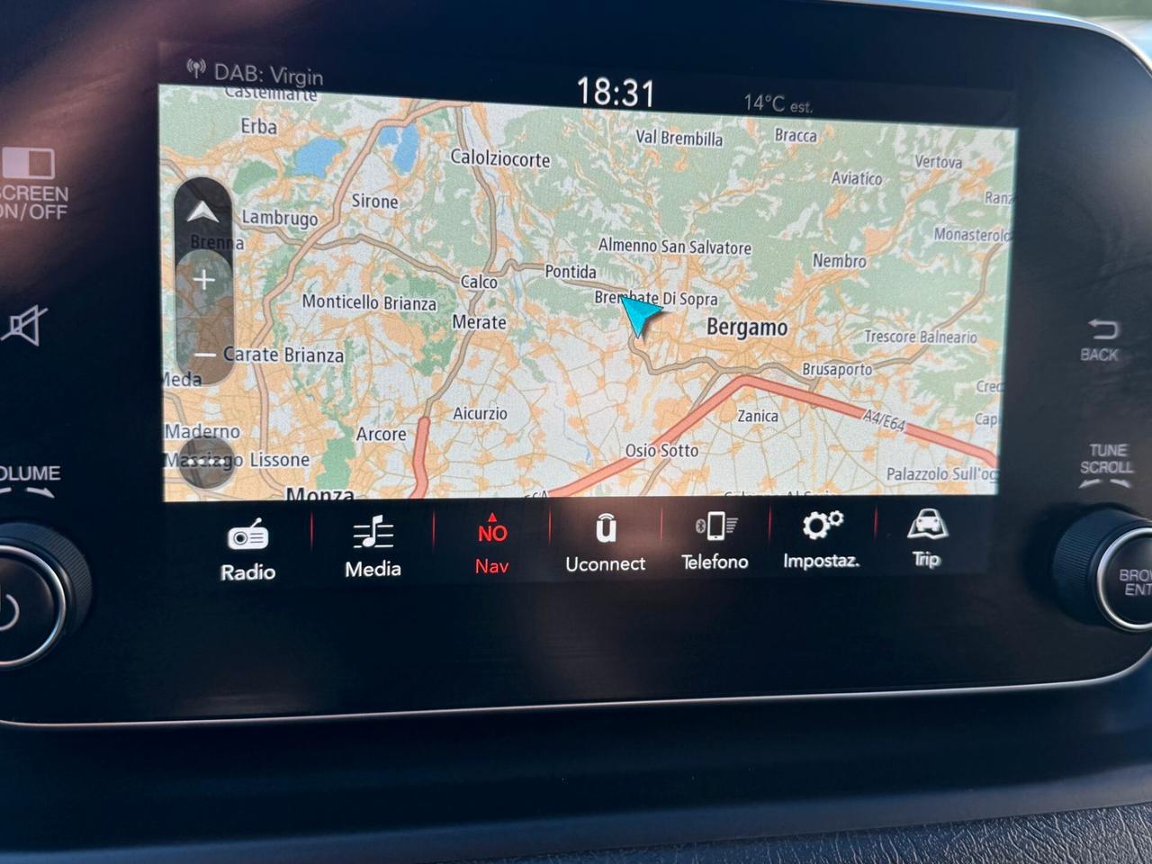 5 porte II 2016 5p 1.6 mjt Lounge S&S OK NEOPATENTATI