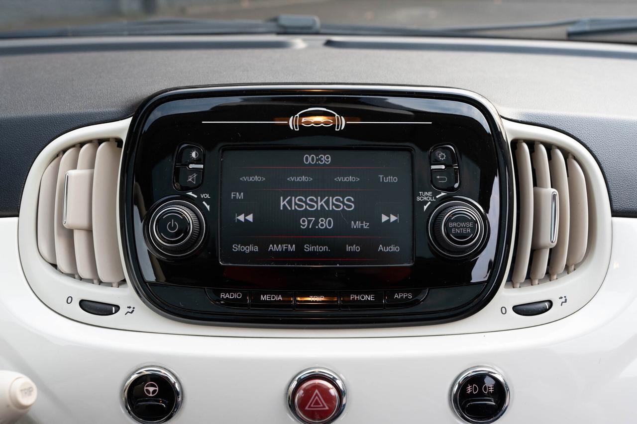 Fiat 500 1.2 LOUNGE | TAGLIANDATA | 95.000 KM | EURO 6