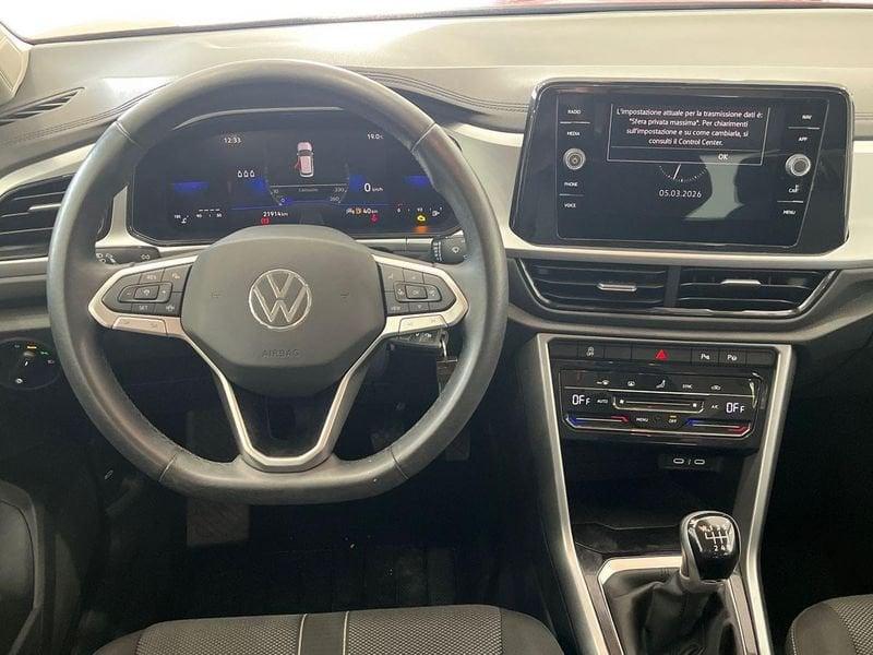 Volkswagen T-Roc T-Roc 1.0 tsi Life 110cv