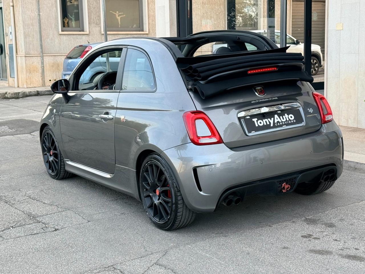 Abarth 595 595C CABRIO Competizione 160cv BLOCK SHAFT,NAVI,TELECAMERA,BLUETHOOT,USB,INTERNI IN PELLE,ANDROID AU