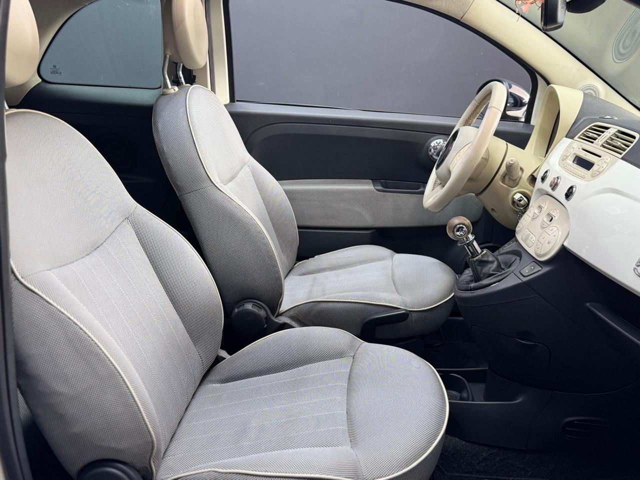 Fiat 500 1.2 Lounge 69 CV - 2010 | Iconica e Adatta a Neopatentati