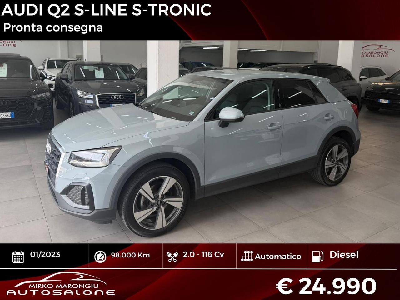 Audi Q2 30 TDI S tronic line Edition FINANZIABILE