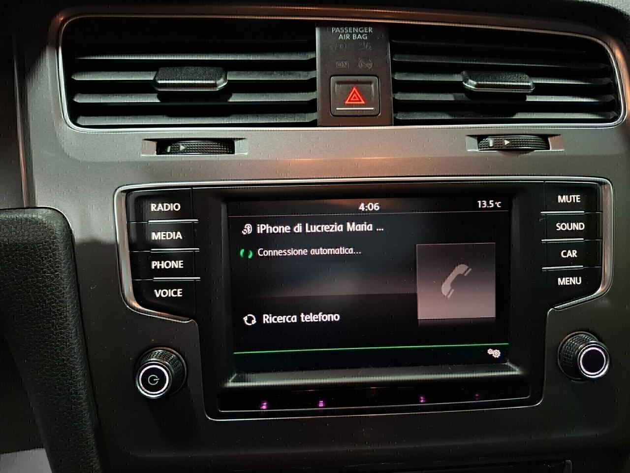 Volkswagen Golf 1.6 TDI 90 CV Neopatentato