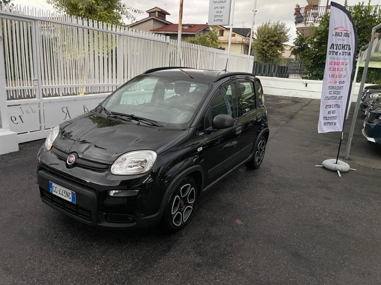 Fiat Panda CITY LIFE KM 48.000 CERTIFICATI SCHERMO TOUCH SCREEN E COMANDI AL VOLANTE