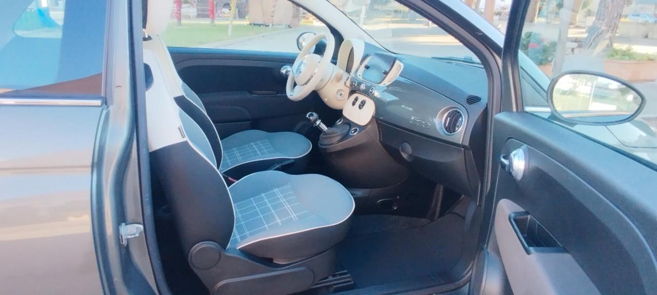 Fiat 500 1.2 01/20 Grigio Metallizzato
