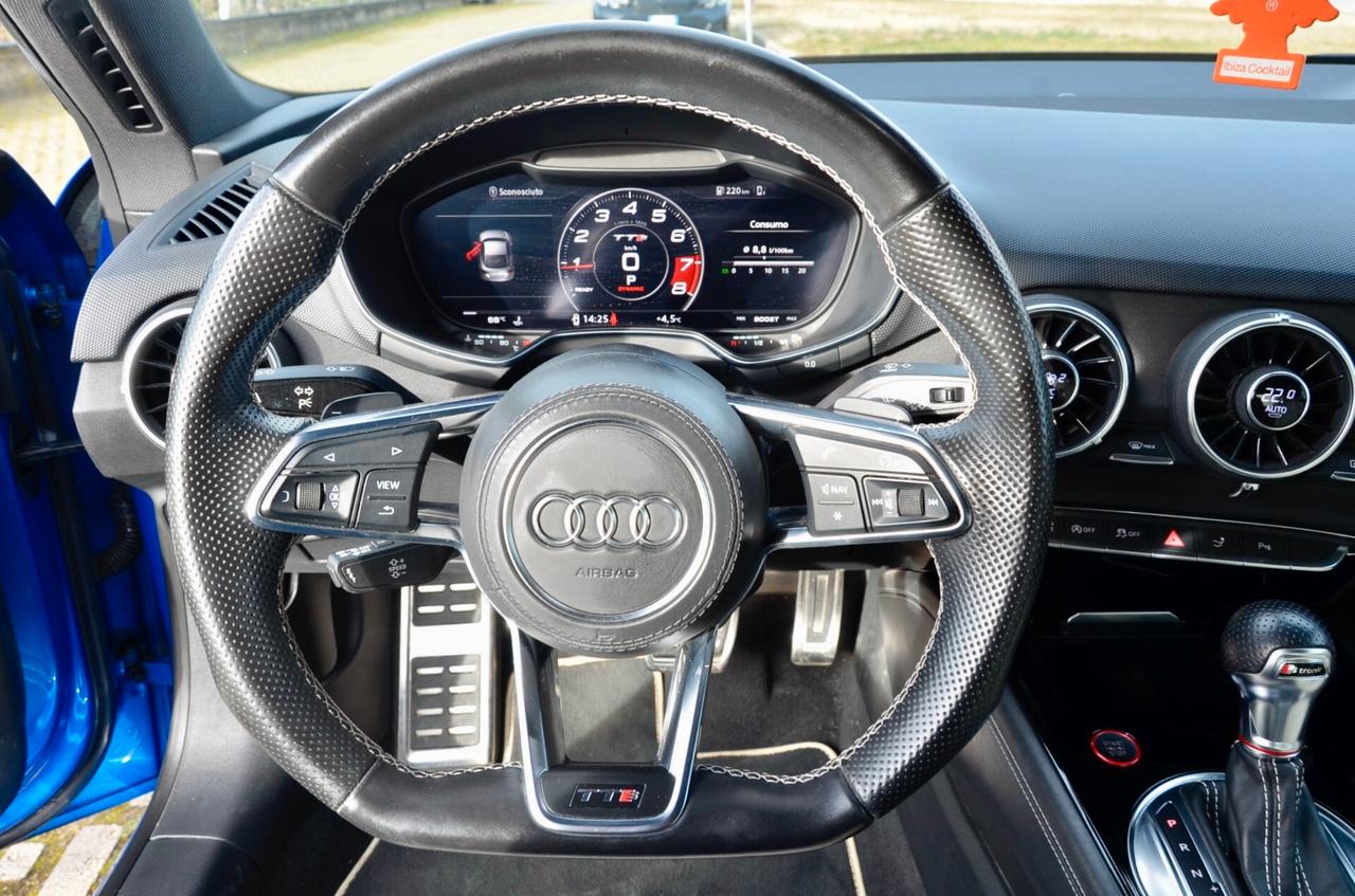 AUDI TTS COUPE 2.0 TFSI QUATTRO 310cv S-TRONIC, SERVICE AUDI, EURO 6B, FARI FULL LED, AUDI EXCLUSIVE, RETROCAMERA, PERMUTE