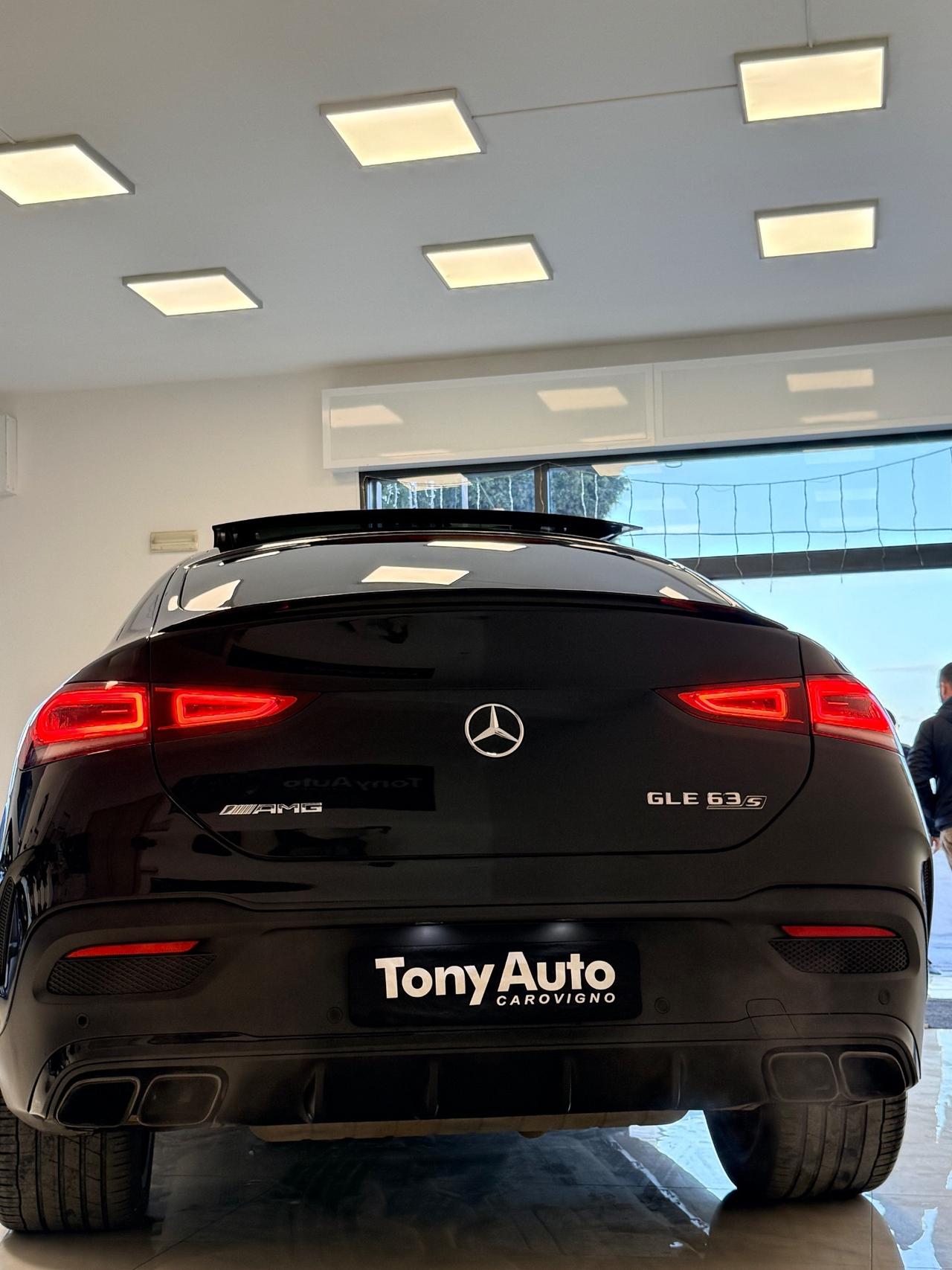 Mercedes-benz GLE 63 AMG S 4Matic+ EQ-Boost (benz/elettrica) Coupé TETTO APRIBILE,LUCI SOFFUSE,TELECAMERA,APPLE CARPLAY