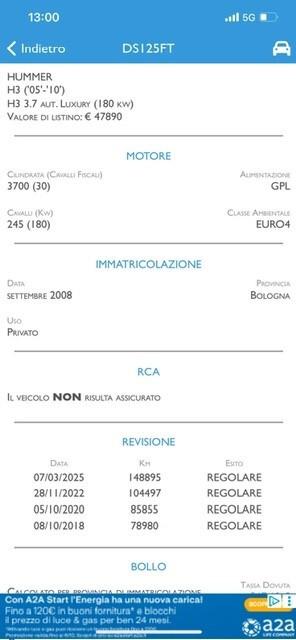 Hummer H3 3.7 aut. Luxury