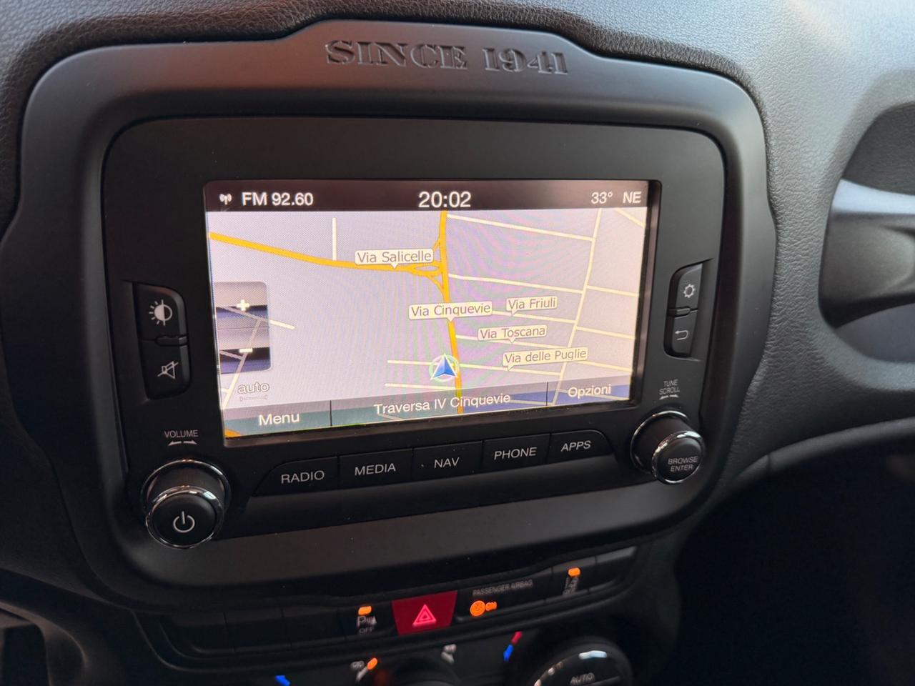 Jeep Renegade 1.6 Mjt 120CV Limited NAVI
