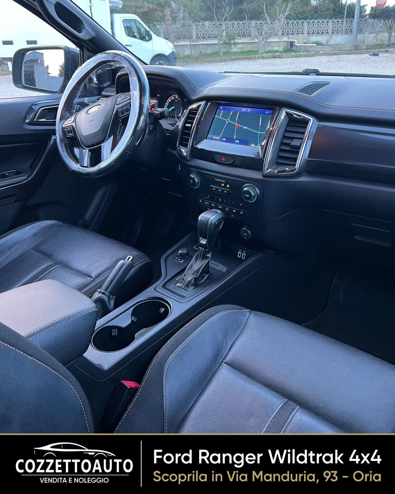 Ford Ranger Wildtrack 4x4 gancio traino
