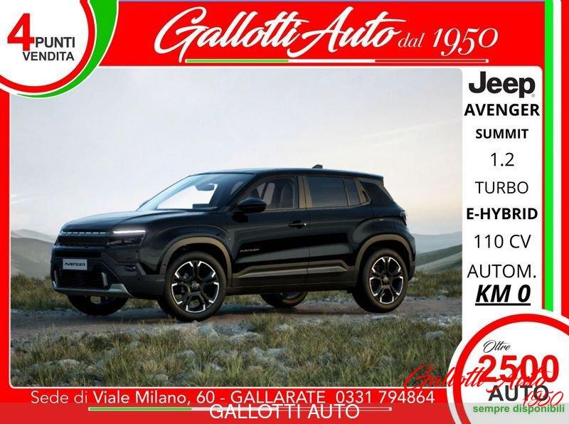Jeep Avenger e-Hybrid 1.2 MHEV e-Hybrid Turbo Summit