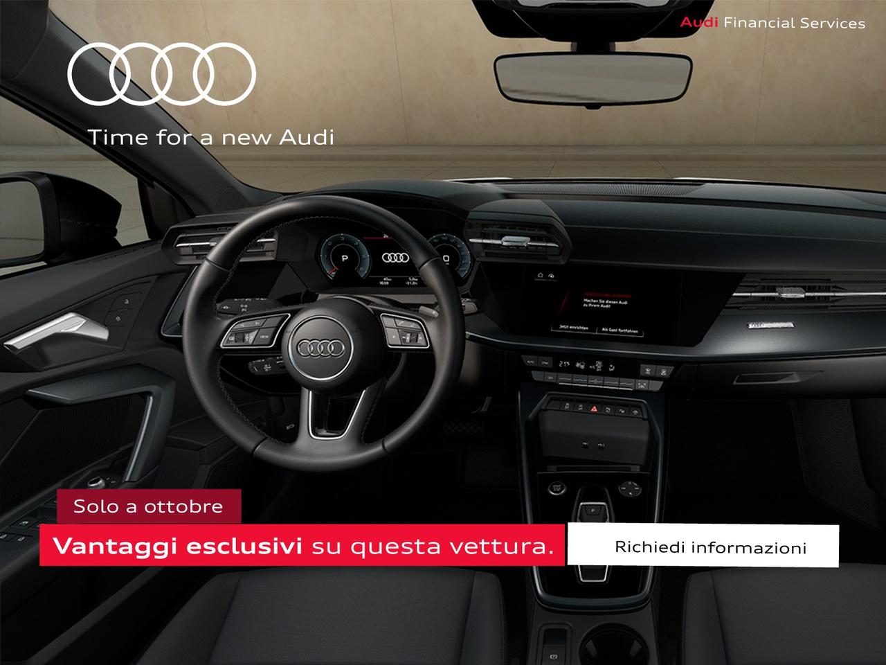 Audi A3 sportback 2.0 tdi business 150cv s-tronic