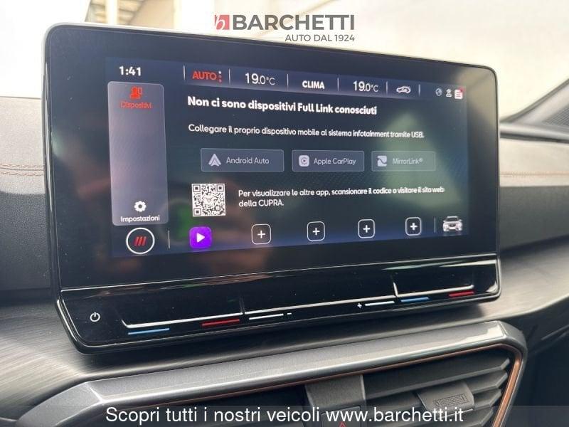 CUPRA Formentor 1.5 TSI DSG