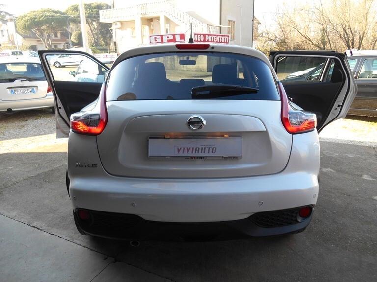 Nissan Juke 1.6 GPL CON SOLI KM 56000 NEOPATENTATI