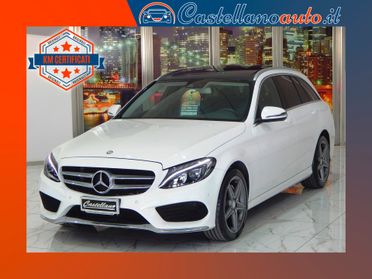 Mercedes-Benz C 220 d SW Premium Aut. TETTO-NAVI-PELLE-PARK-LED