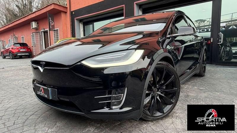 Tesla Model X UNICO PROPRIETARIO ANTICIPO 14990 EURO RATA MENSILE 487,00 EURO 100 kWh Dual Motor Long Range 4WD au