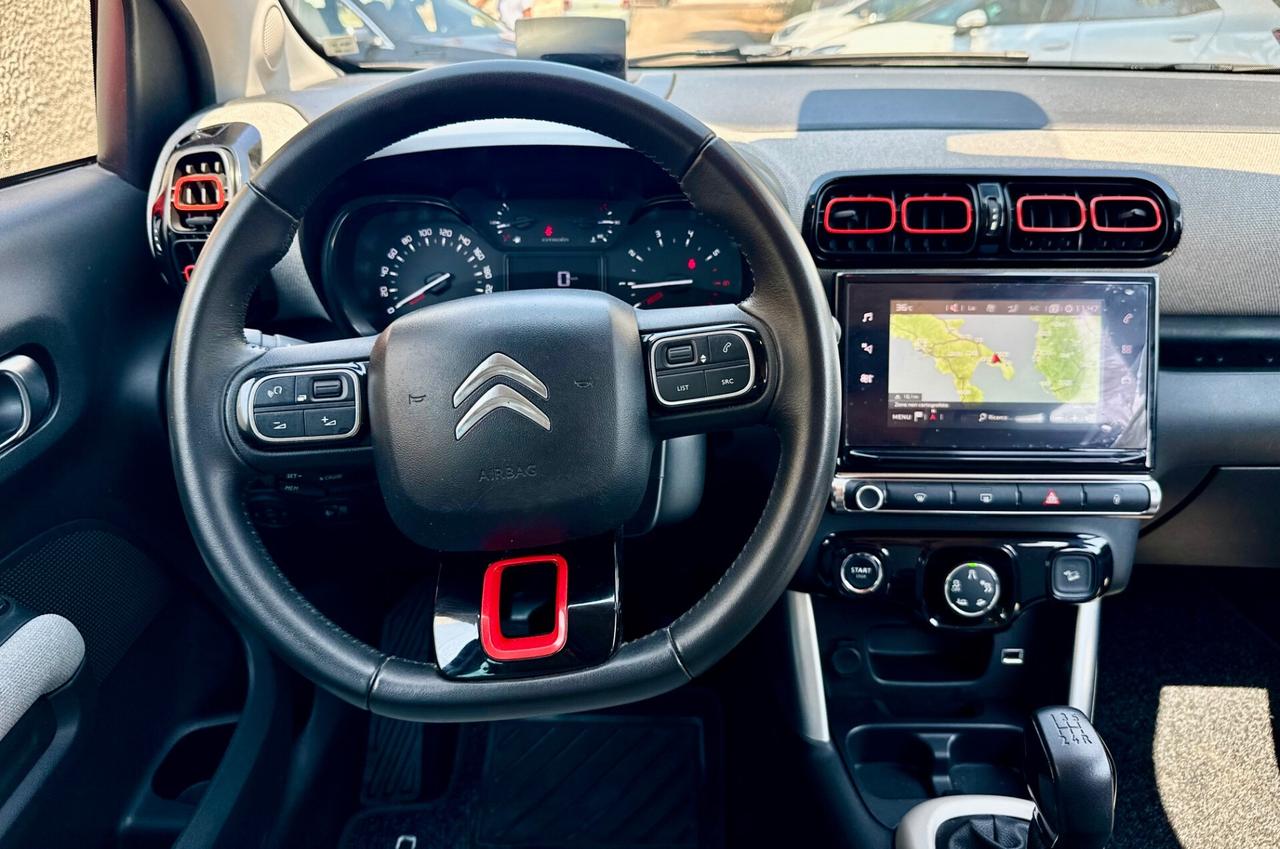 Citroen C3 Aircross BlueHDi 100,LED diurni, head-up display,cerchi diamantati,ecc.