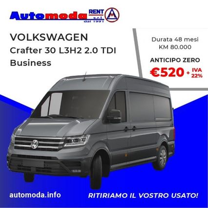 VOLKSWAGEN Crafter 30 L3H2 2.0 TDI BUSINESS