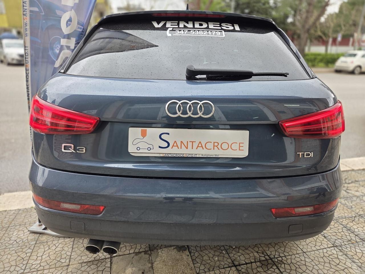 AUDI Q3 2.0 TDI 150CV SPORT MANUALE 150.000 KM