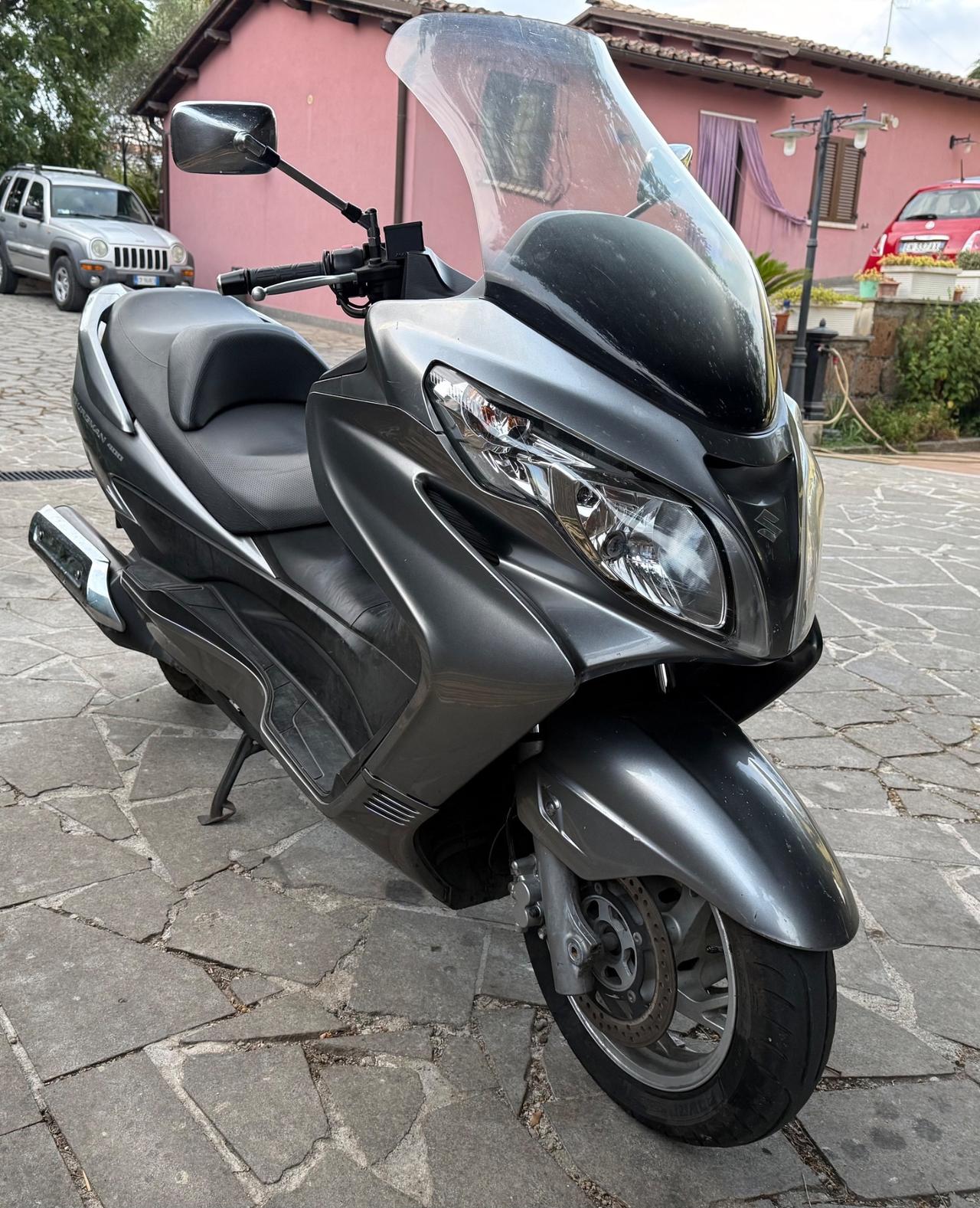 Suzuki Burgman 400 Manopole riscaldate