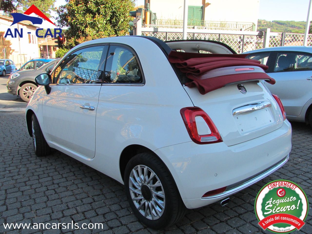 Fiat 500 C 1.2 Lounge Navigatore Clima